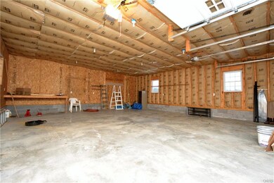 Large 2 stall garage