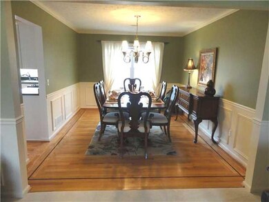 Dining Room formal dining room - Features chair ra