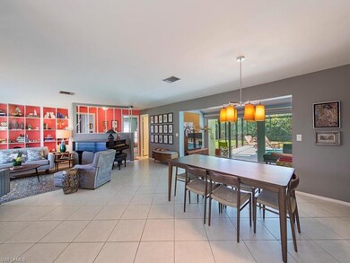 From kitchen looking out at living and dining area