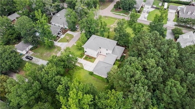 Arial drone view