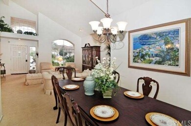 Plenty of room for a large dining room table to ac