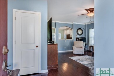 Front entry view with spacious coat closet