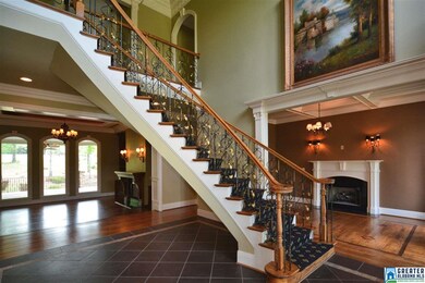 with wrought iron detailing