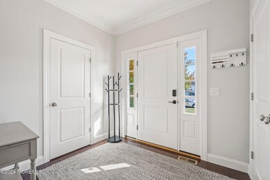 foyer with closet