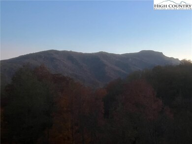 Late Afternoon Look at Grandfather Mtn from Deck of Condo