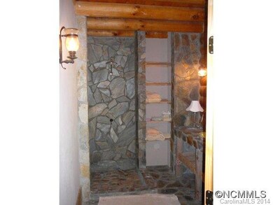 Stone shower surround & sink