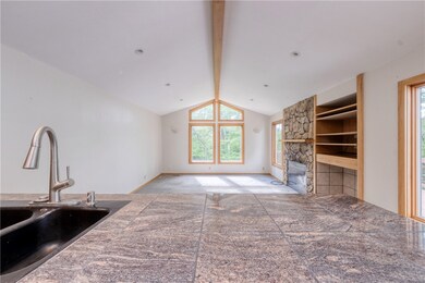 View into the family room.