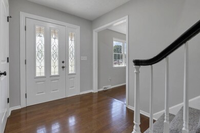 Warm and inviting entry