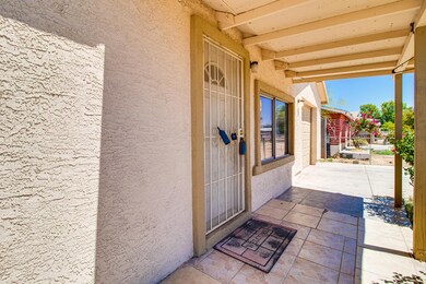 Front entry w/ covered porch