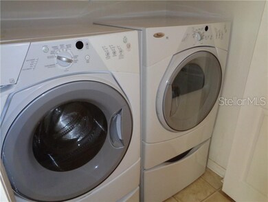 Washer and dryer that come with the townhome.