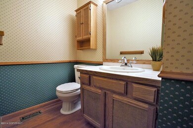 1/2 bath off entry