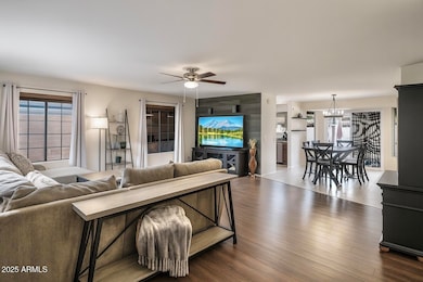 Living Room & Dining