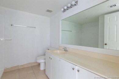 Bathroom with shower.