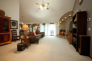 Room with Fireplace Lit 2