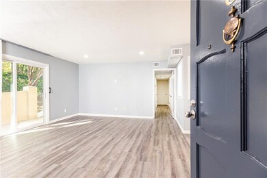 Living and dining area.