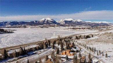 Aerial View of Lake Dillon