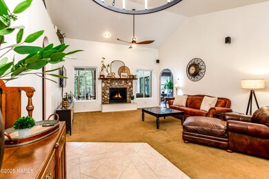 Living Room with Fireplace
