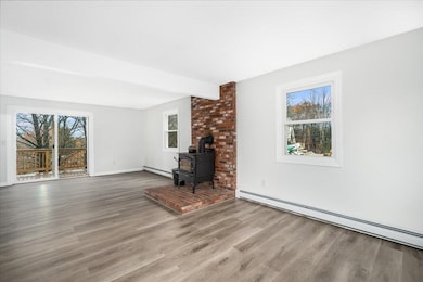 wood buring stove, Heats the whole house