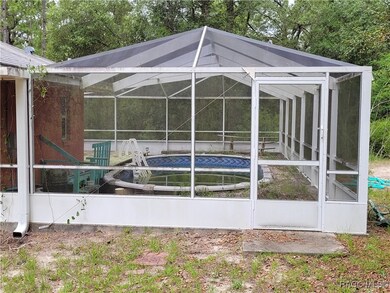 Screened lanai