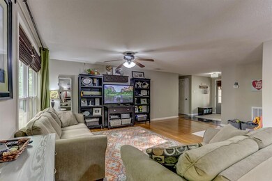 Featuring real hardwood floors and updated ceiling
