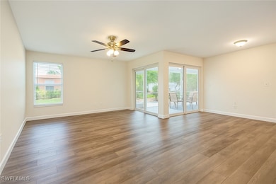 Unfurnished living room featuring LVP floors and c