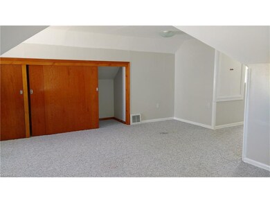 This upper level bedroom has plenty of closet spac