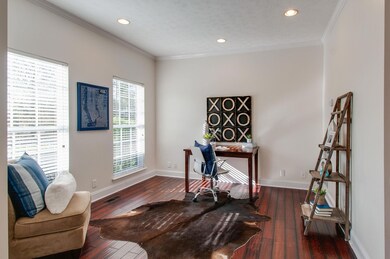 Office or Formal Living room with hardwood floor