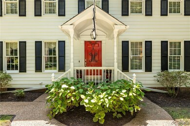 Close up of entry.