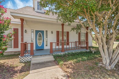 Covered front porch