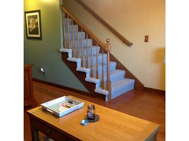1st Floor Plan. staircase with new oak banister to