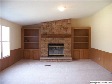 Den with Fireplace