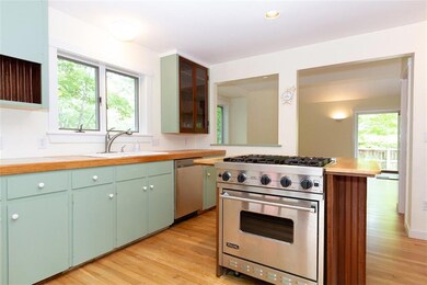 Stainless appliances include a...