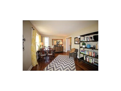 Wood floors throughout most of home.  Lots of natu