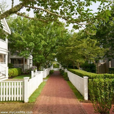Walkway to the Captain Huxford Cottage