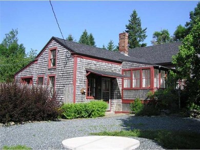 Exterior Front. Covered entry to...
