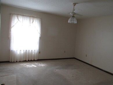 Light filled Master Bedroom has a walk-in closet a