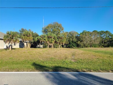 Front view of the lot