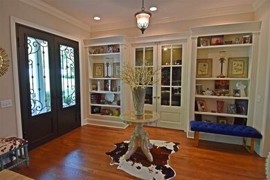 Double door Entry with built-ins on either side of
