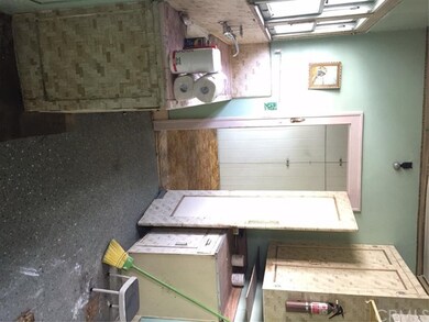 Kitchen with dining area.