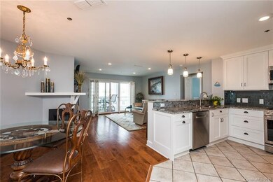 New kitchen and dining area - all leading out to t