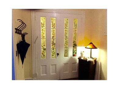 Entry. BEAUTIFUL STAIN GLASS INSIDE DOORS FROM FRO