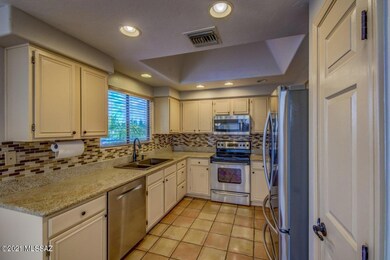 Kitchen with Granite Counters