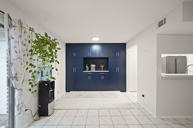 Incredible custom built in cabinetry.