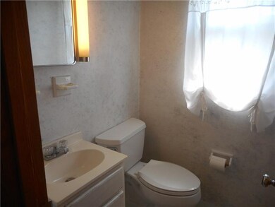Partial bath on main level