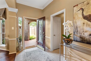 Front Door Entrance & Lovely Foyer