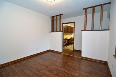 Could be used as a home office or play room for ki