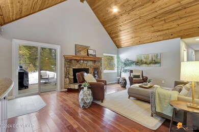 Open living space . . .