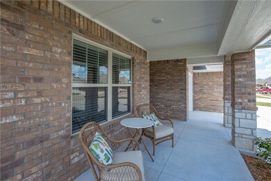 Large covered porch and Great Neighbors!