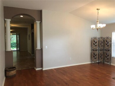 Leading into Kitchen and Family Room