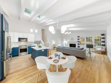 Open plan living area